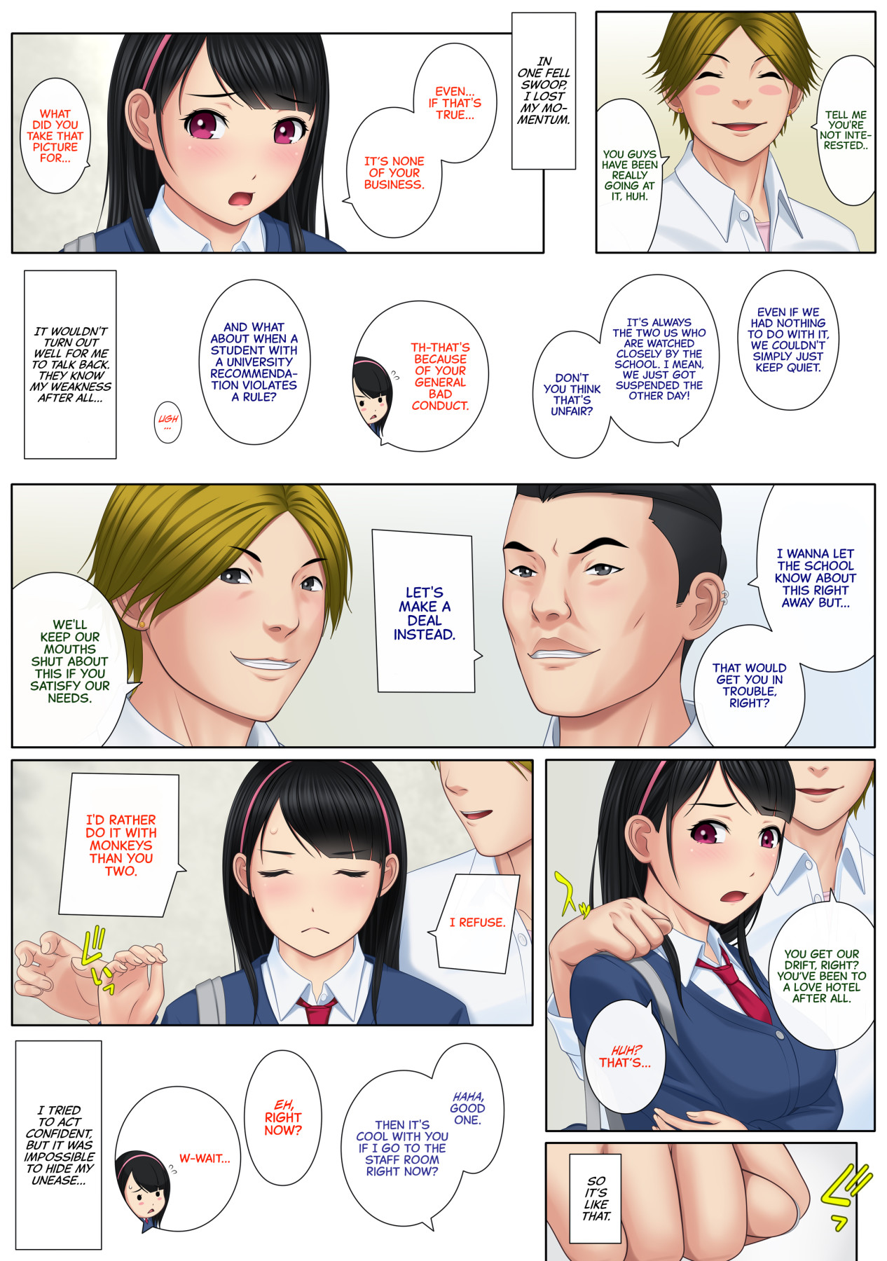 Hentai Manga Comic-Pleasure ≠ Boyfriend ~I Can't Believe Guys As Annoying As These Are Making Me Cum~-Read-9